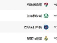 开云体育网页版-关于世俱杯8强对阵：巴黎vs拜仁，皇马vs多特，弗鲁米嫩塞vs新月的信息
