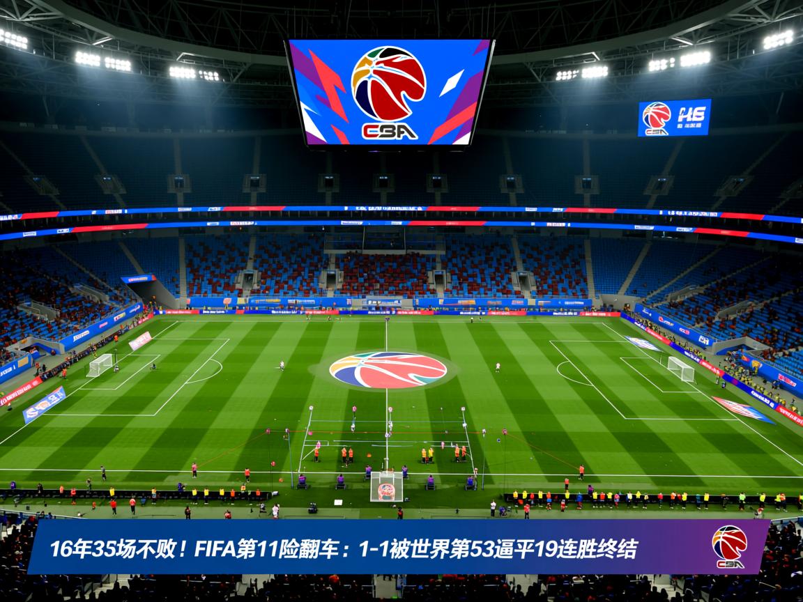 16年35场不败！FIFA第11险翻车：1-1被世界第53逼平19连胜终结  第3张