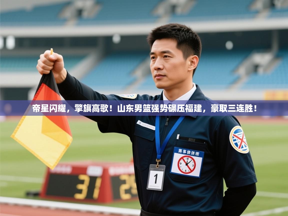 帝星闪耀，擎旗高歌！山东男篮强势碾压福建，豪取三连胜！