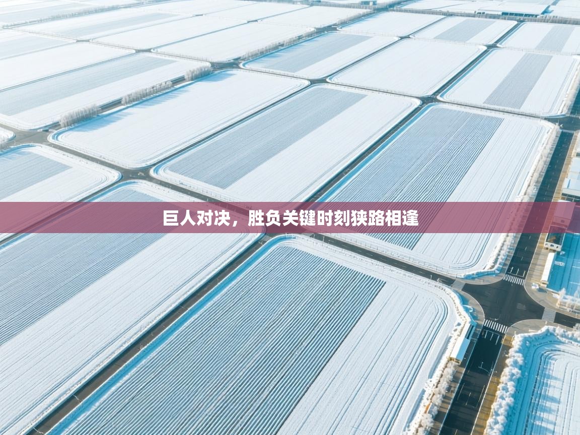 巨人对决，胜负关键时刻狭路相逢