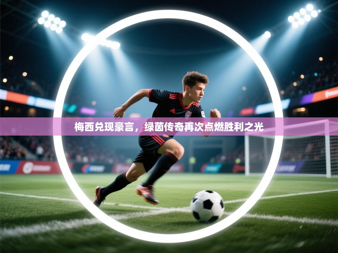 梅西兑现豪言，绿茵传奇再次点燃胜利之光